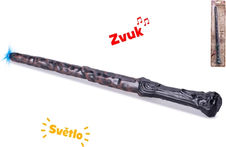 Kúzelnícka palička so svetlom a zvukom 36 cm