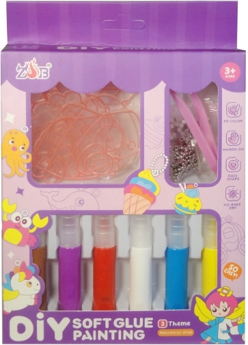 Kreatívna sada DIY – prívesky a kľúčenky na maľovanie