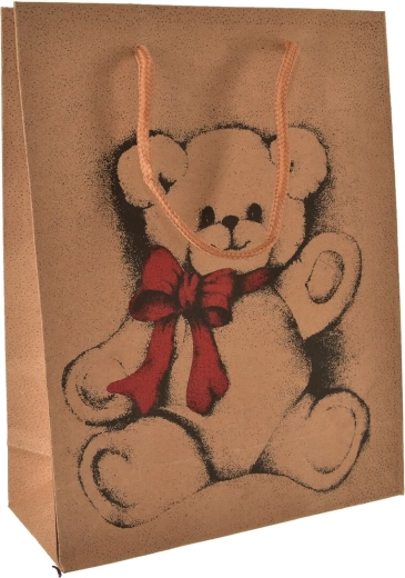 Darčeková taška s motívom medvedíka 18 × 10 × 23 cm
