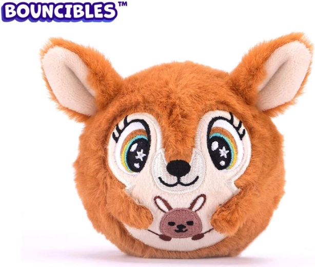 Plyšová skákacia hračka Bouncibles Jumpi 8 cm