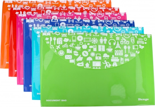 Plastová zložka s drukom 33,3x23,3 cm