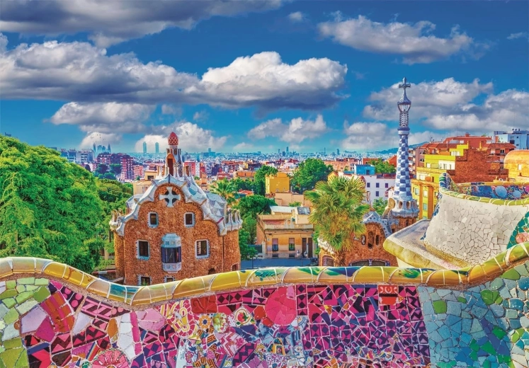 Puzzle CLEMENTONI Park Güell Barcelona 1000 dielikov