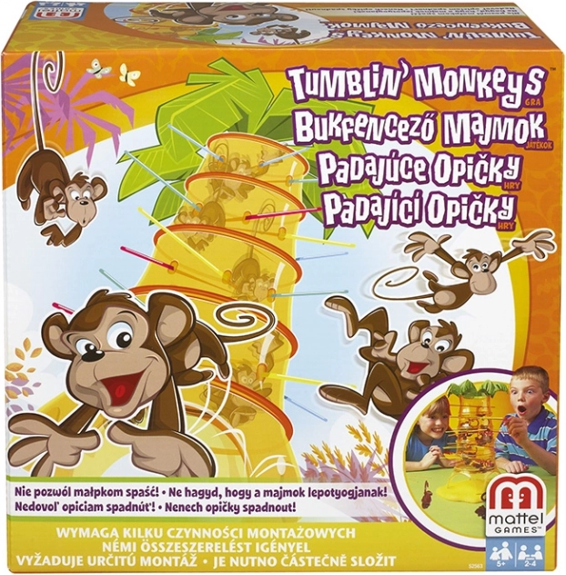 Padajúce opičky Mattel hra