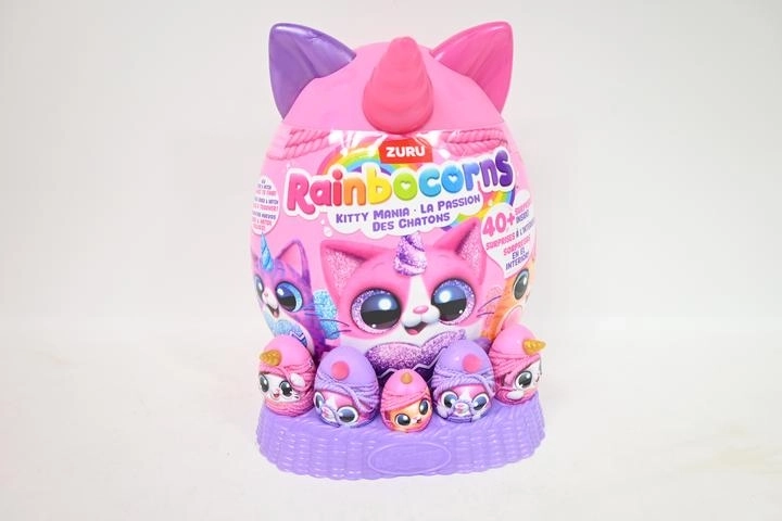 ZURU Rainbocorns Eggzania kitty mania stredné prekvapivé vajíčko - 1 kus