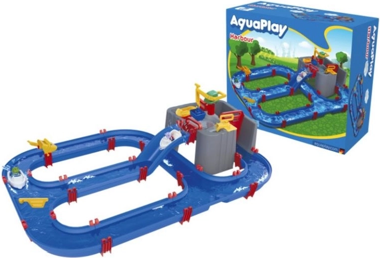 AquaPlay prístav – vodný kanálový set s figúrkami