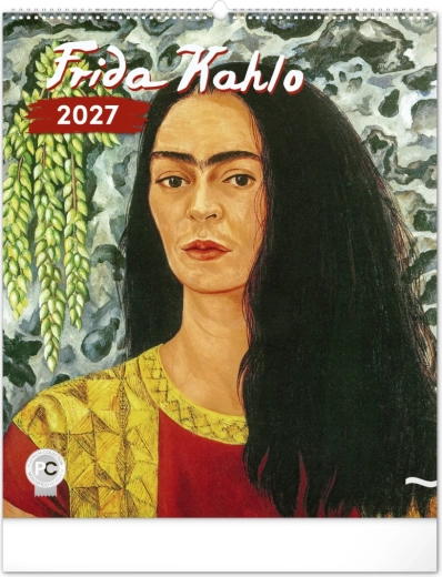Notique nástenný kalendár Frida Kahlo 2027 48 × 56 cm
