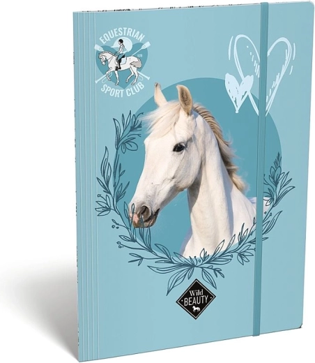 LizzyCard Wild Beauty spisové dosky A4 s gumičkou
