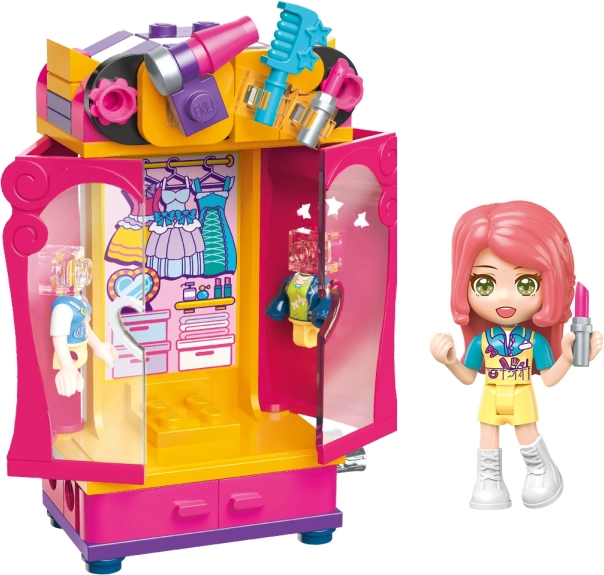 Qman UNA Series šatníková skriňa stylistky