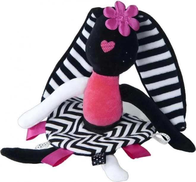 Senzorická plyšová zajačica pre bábätká