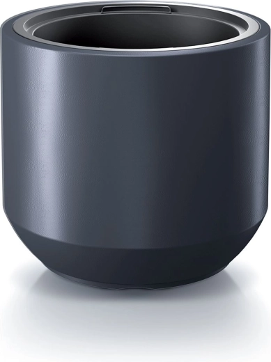 Kvetináč s vložkou HEOS 46,9 cm – antracit