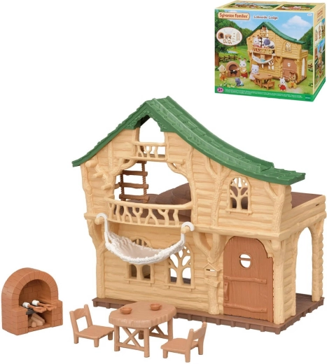 Sylvanian Families chatka pri jazere s nábytkom
