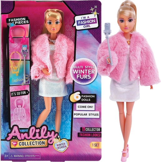 Módna bábika v sukni Sparkys