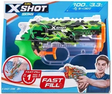 Rýchle plnenie Skins Nano vodný blaster