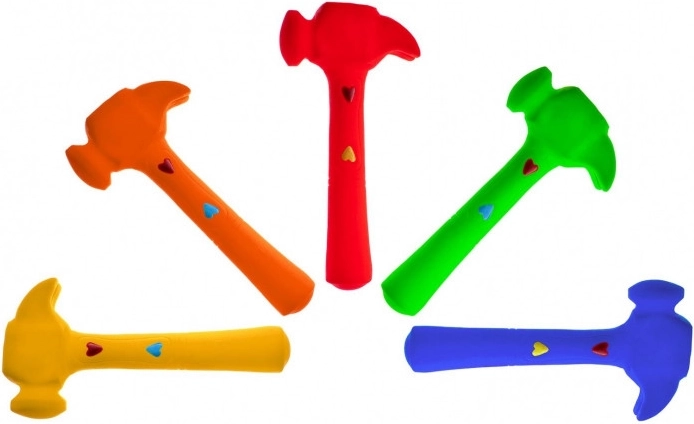 Hencz Toys mäkké pískacie kladivko pre deti
