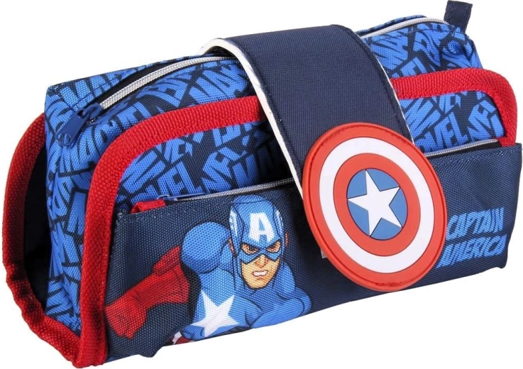Peračník Avengers Captain America na suchý zips