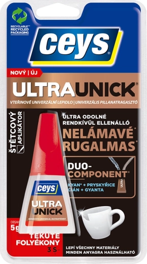 Sekundové lepidlo so štetcom 5 g ULTRAUNICK