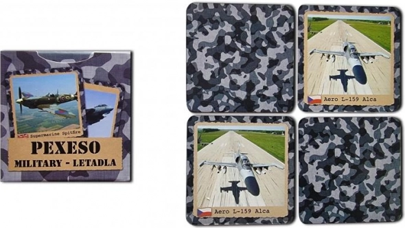 Pexeso Retro Vojenské Lietadlá