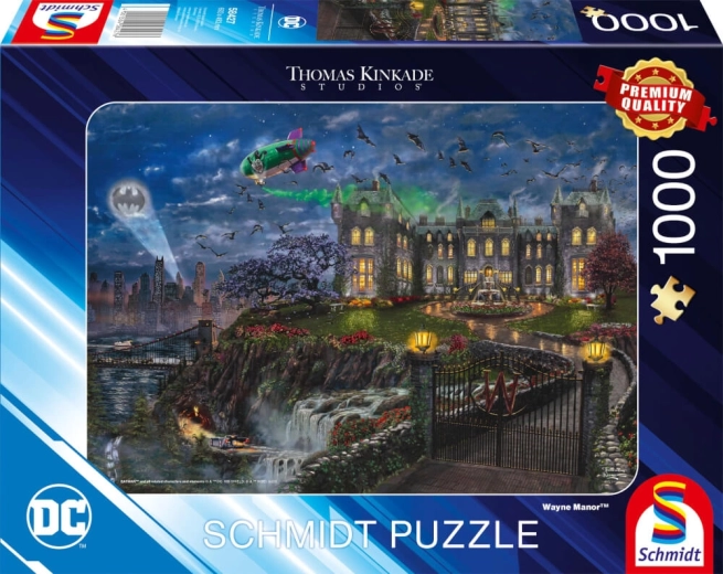Warner DC Wayne Manor, puzzle 1000 dielikov