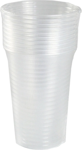 Plastový priehľadný kelímok 300 ml – sada 10 ks