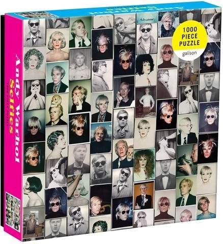 Puzzle selfies 1000 dielikov GALISON – ANDY WARHOL