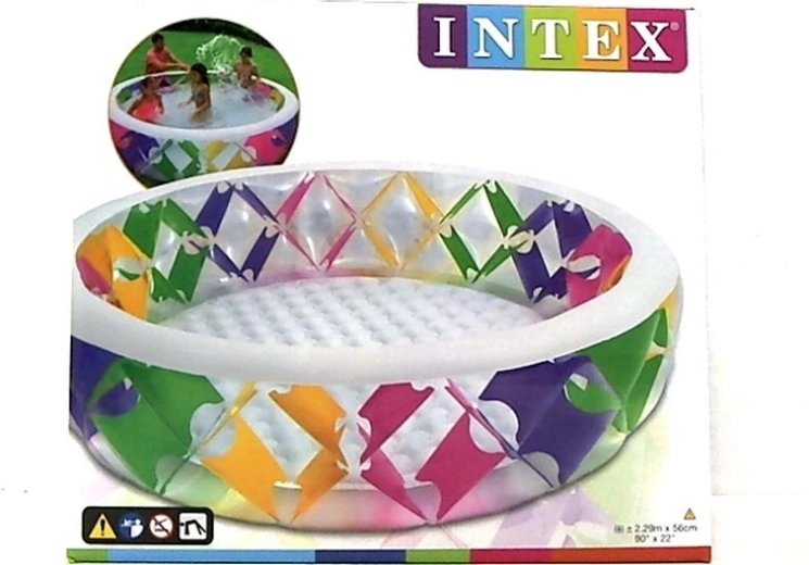 Intex farebný nafukovací bazénik 229 × 56 cm