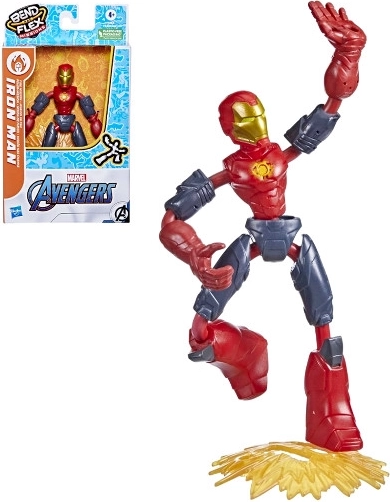 Avengers Bend and Flex Iron Man – ohybná akčná figúrka 15 cm