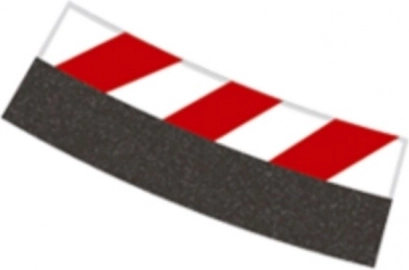 Vnútorná krajničná časť pre zákrutu 4/15° R4 pre autodráhy CARRERA EVOLUTION, DIGITAL 132 a DIGITAL 124
