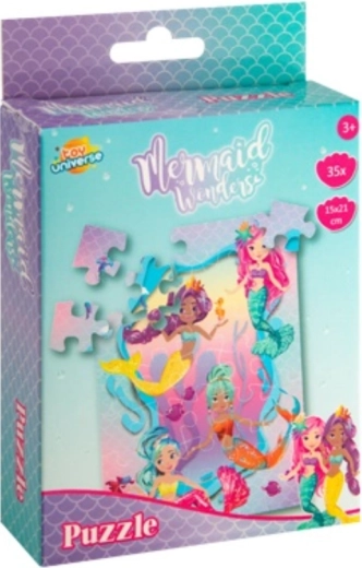 Puzzle Morské panny 35 dielikov