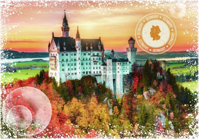 Puzzle Cesta okolo sveta: Nemecko 2000 dielikov