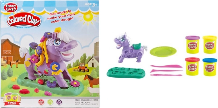 Súprava plastelíny – kôň