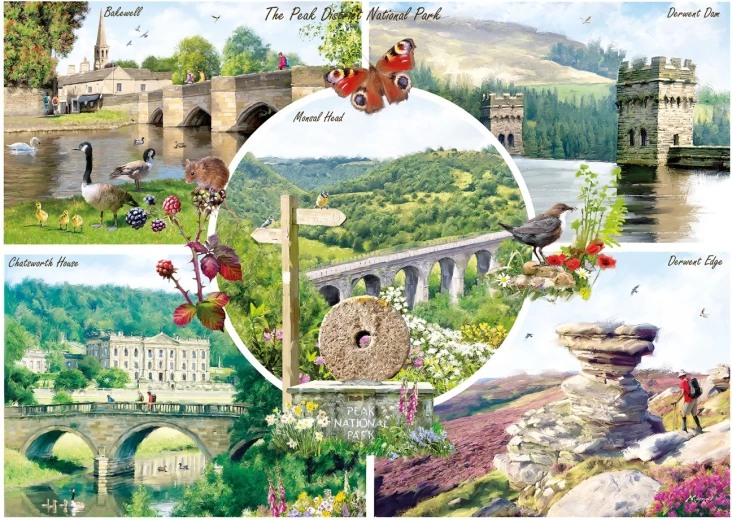 Puzzle The Peak District 1000 dielikov