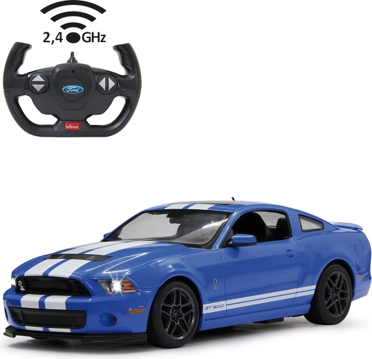 RC auto Ford Shelby GT500 v mierke 1:14, modré
