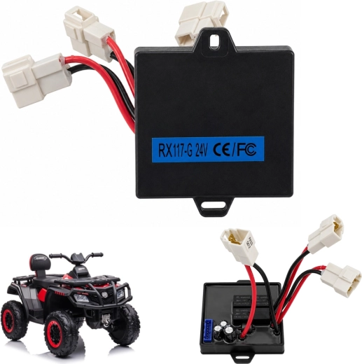 Riadiaca jednotka RX117-G pre detské elektrické vozidlo S615 24 V