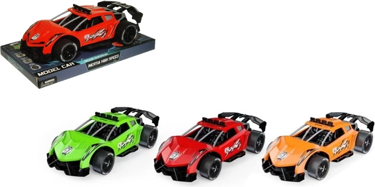 Športové auto s zotrvačníkom