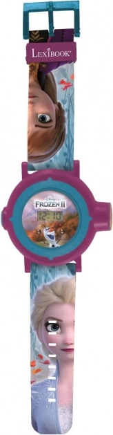 Digitálne premietacie hodinky Frozen II