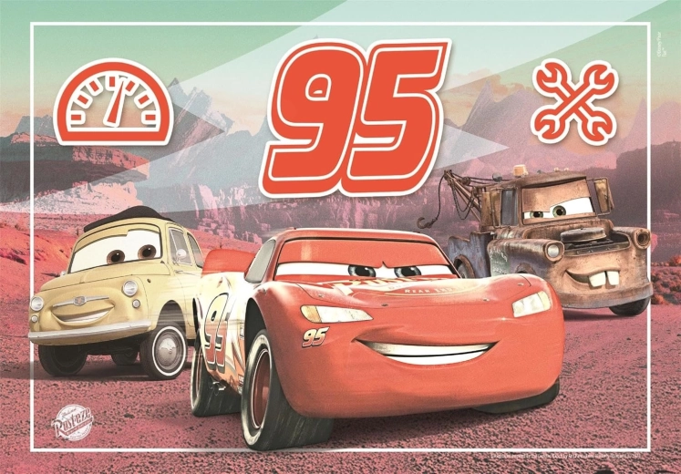 Puzzle CLEMENTONI Autá 60 dielikov