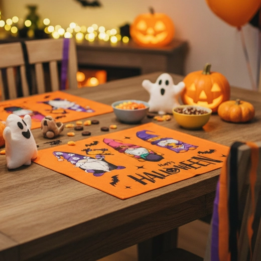 Halloweenske prestieranie so škriatkom 46 × 32,5 cm