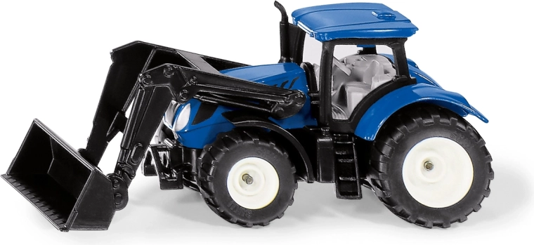 SIKU traktor New Holland s predným nakladačom