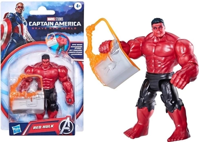 Akčná figúrka Marvel Kapitán Amerika Red Hulk