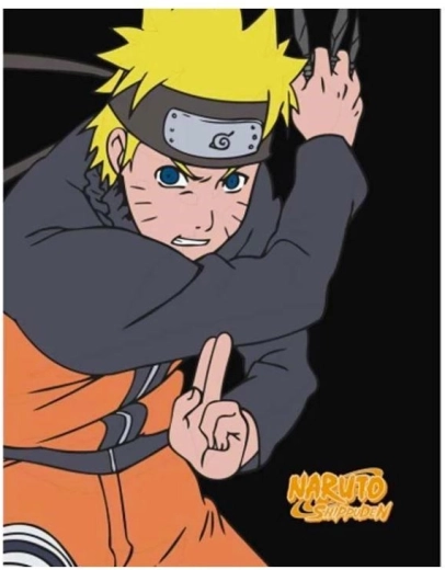 Flísová deka Naruto