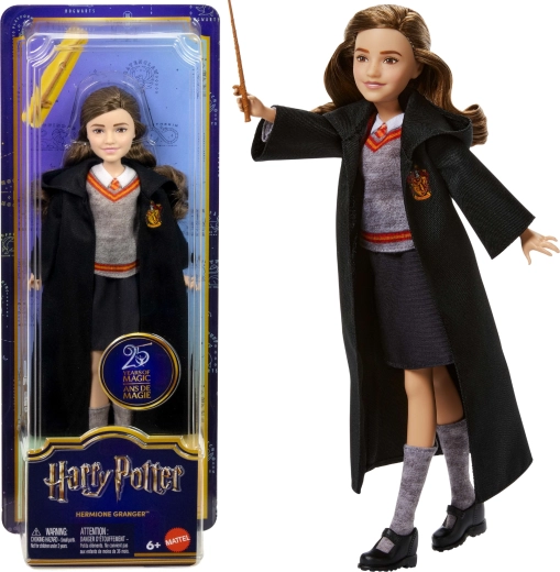 Bábika Harry Potter Hermiona Grangerová s prútikom