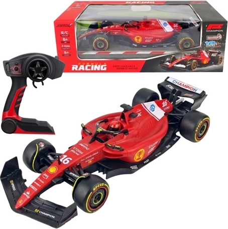 Rádiom ovládané pretekárske auto v štýle formule s príslušenstvom