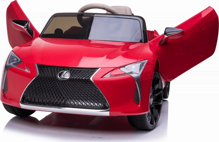 Elektrické autíčko LEXUS pre deti 12 V 4 Ah – červené
