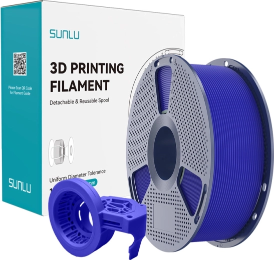 Sunlu vysokorýchlostný matný PETG filament modrý
