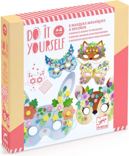 Djeco DIY kreatívna sada – masky lesných zvierat