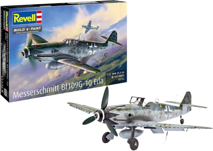 Plastikový model lietadla Messerschmitt Bf 109 G-10 Erla 1:32
