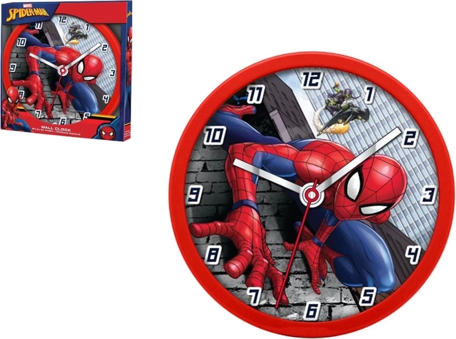 Nástenné hodiny SPIDERMAN 25 cm