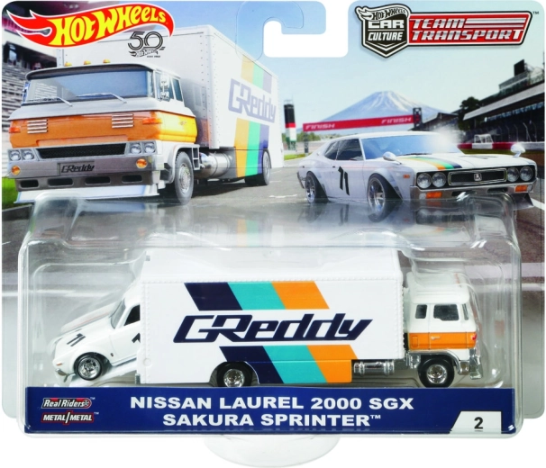 Hot Wheels prémiový tímový nákladiak 1:64