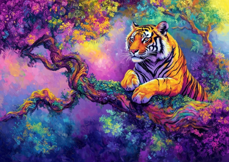 Enjoy puzzle Džungľový majestát 1000 dielikov