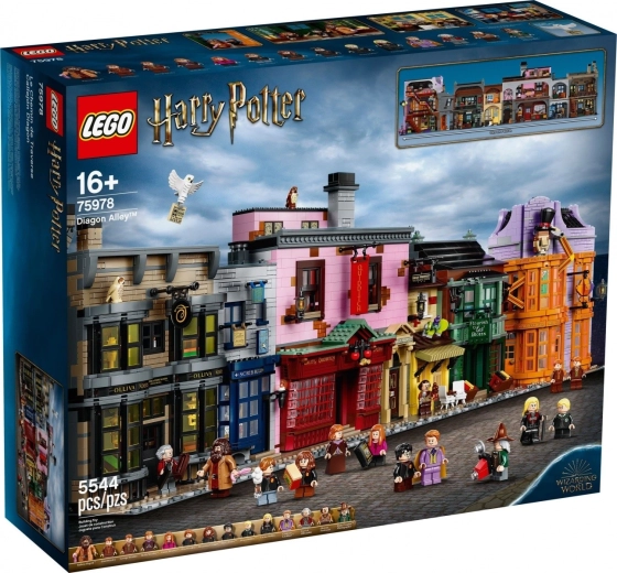 LEGO HARRY POTTER Šikmá ulica – modulárna zberateľská stavebnica